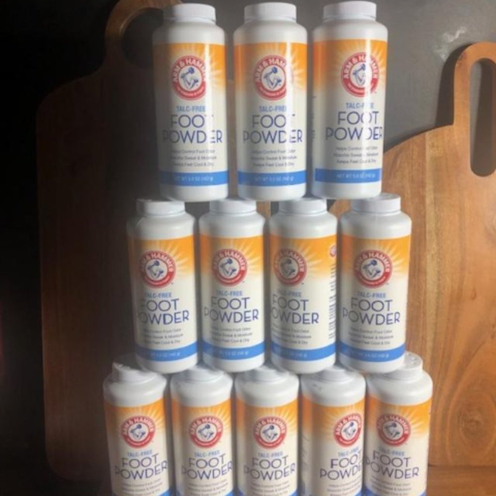 Lot of 12 (One Dozen) Arm & Hammer Foot Powder-NEW!